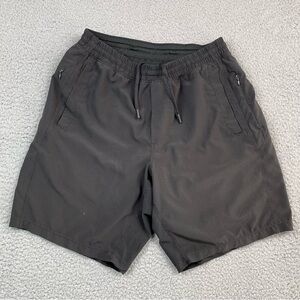Birddogs Boom Black Lined Stretch 9” Inseam Shorts Men’s Size M Long